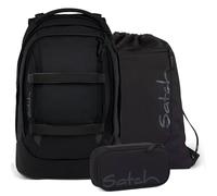 pack Set aus pack + Sportbeutel + Schlamperbox 26 PakTubBsc-25-schwarz