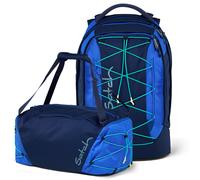 pack Set aus pack + Sporttasche PakDuf-25-blau