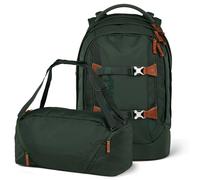 pack Set aus pack + Sporttasche PakDuf-25-grün