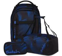 satch pack Set aus pack + Sporttasche + Schlamperbox 26 Seismic Blue