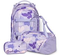 satch pack Set aus pack + Sporttasche + Schlamperbox Lilac Blossom