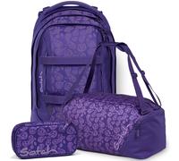 pack Set aus pack + Sporttasche + Schlamperbox PakDufBsc-25-lila