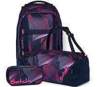 pack Set aus pack + Sporttasche + Schlamperbox PakDufBsc-25-rosa