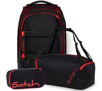 pack Set aus pack + Sporttasche + Schlamperbox 26 PakDufBsc-25-schwarz