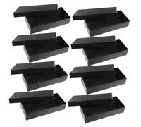 PACKOVE 10stücke Uhrenbox für Herren Uhrenkoffer mit Innenfutter Organizer für Einzelne Uhren Vitrine zum Schutz und Transport Elegante Aufbewahrungsbox für Uhren und Schmuck