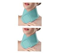 PACKOVE 2 Stücke Feuchtigkeitsspendende Hals Maske Gel Neck Wrap Neck Spa Wrap Neck Care Wrap Neck Feuchtigkeits Maske Blau