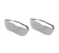 PACKOVE 2stücke Adjustable Schlafmaske Aus Memory-schaum Für Reisen Lichtblockierende Augenmaske Für Erholsamen Schlaf Für Tag Und Nachtschläfer