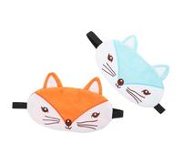 PACKOVE 4 Sätze Schlafmaske Für Lustige Cartoon Augenmaske Und Bequem Für Reisen 2 Stücke * 4