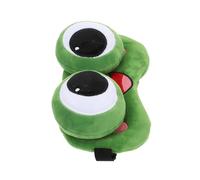 PACKOVE Cartoon Schlafaugenmaske für Kinder Gel Augenschutz Maske Niedliche Frog Augenbinde Vollständig Lichtblockierend und Angenehm für Reisen und Entspannung