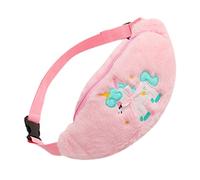 PACKOVE Gürteltasche Modisch Niedliche für Einhorn Mädchen aus Weichem Plüsch Kuschelig zum Einkaufen für Kinder ab 3 Jahren