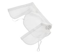 PACKOVE Kragenimitat Aus Spitze Mit Strass-details Abnehmbar Für Damen Reverskragen-design Geeignet Für Partys Und Business-events