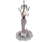 PACKOVE Vintage Schmuckständer Für Ohrringe Und Halsketten Elegantes Schmuckpuppe-design Aus Platzsparender Schmuckhalter Für Verkaufspräsentation Robust Und Stilvoll Für Schmuckketten Und