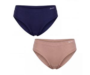 Packung mit 2 Brislip Essentials Baumwoll-Damenunterwäsche 1032634 L