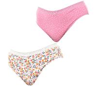 Packung x 2 Brislip Coquettes Baumwollhöschen JPB3 Frau L