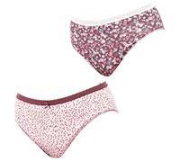 Packung x 2 Brislip Coquettes Baumwollhöschen JPB3 Frau L