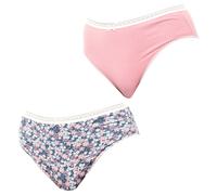 Packung x 2 Brislip Coquettes Baumwollhöschen JPB3 Frau L