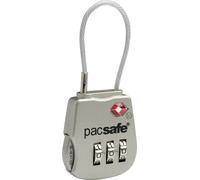 Pacsafe 10250705 Vorhängeschloss 3.3mm Silber Zahlenschloss