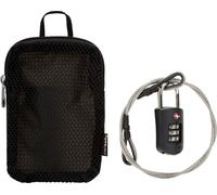 pacsafe Prosafe 1000 Combination Lock with Steel Cable Black