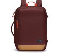Pacsafe Go 34L Reiserucksack dunkelrot, Kunstfaser, 32 x 47 x 20cm
