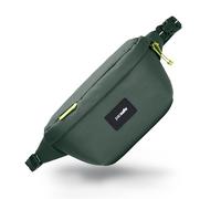 Pacsafe Go Gürteltasche dunkelgrün, recyceltes Polyester, Unisex