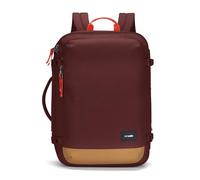 Pacsafe Go 34L Reiserucksack dunkelrot, Kunstfaser, 32 x 47 x 20cm