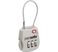 Pacsafe Prosafe 800 TSA Kabel Zahlenschloss Silver