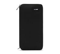 Pacsafe RFID-blockierende Reisebrieftasche, Schwarz (Jet Black), Einheitsgröße, RFID-blockierende Reisebrieftasche