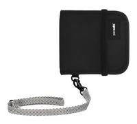 Pacsafe RFIDsafe V100, blockierender Geldgürtel mit RFID-Diebstahlschutz, schwarz (Schwarz) - PAC10556_1_Noir/100