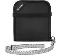 Pacsafe RFIDsafe V100, blockierender Geldgürtel mit RFID-Diebstahlschutz, schwarz (Schwarz) - PAC10556_1_Noir/100