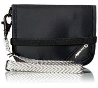 Pacsafe Rfidsafe V50 Compact Wallet Goji Berry, schwarz, Einheitsgröße, Rfidsafe V50 Anti-Diebstahl RFID-blockierende kompakte Geldbörse