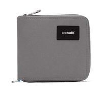 Pacsafe Geldbörse RFIDsafe Zip Around – RFID-Schutz – 11 cm – Grau