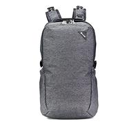 Pacsafe Vibe 25 - Anti-Diebstahl Backpack, Diebstahlschutz Daypack, Rucksack 25 Liter, Grau Melange/Granite Melange