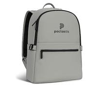 Pactastic großer Daypack mit Tragegriff & Rückenfach | 710 Gramm leichter Rucksack aus wasserabweisendem veganem Tech-Material | 33 x 15 x 44 cm mit Laptopfach