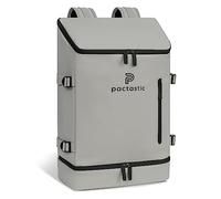 Pactastic großer Toploader-Rucksack mit Bodenfach | Laptopfach & praktische Innenfächer | 900 Gramm leichtes, wasserabweisendes Kabinen-Gepäck tauglich 32 x 18 x 50 cm