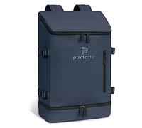 Pactastic großer Toploader-Rucksack mit Bodenfach | Laptopfach & praktische Innenfächer | 900 Gramm leichtes, wasserabweisendes Kabinen-Gepäck tauglich 32 x 18 x 50 cm