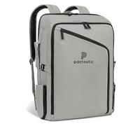Pactastic Handgepäck Reise-Rucksack 40 Liter Carry-On | Reisetasche 1.300 g leicht mit Laptopfach, Rückenpolsterung | 3 Hauptfächer & Koffer-Öffnung | ideal für Flugzeug 40 x 20 x 55 cm