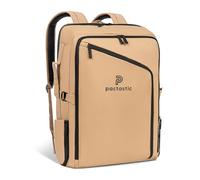 Pactastic Handgepäck Reise-Rucksack 40 Liter Carry-On | Reisetasche 1.300 g leicht mit Laptopfach, Rückenpolsterung | 3 Hauptfächer & Koffer-Öffnung | ideal für Flugzeug 40 x 20 x 55 cm