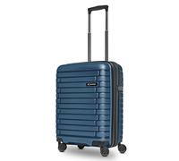 Pactastic Kabinen-Trolley 40×20×55 cm – 40–48 L erweiterbar, Hartschale, 4 Doppelrollen, TSA