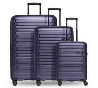 Pactastic Hartschalen Koffer-Set 3-teilig, hochwertiges Polypropylen Material