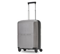 Pactastic Ultra-leicht Hartschalen Kabinen-Koffer | Kleiner Cabin-Trolley 39 x 22 x 55 cm | von 43 auf 50 Liter erweiterbar nur 2,7 kg, Polypropylen | 4 Doppelrollen & TSA (Collection 01+)