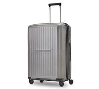 Pactastic Ultraleicht Hartschalen Check-in Koffer | Mittelgroßer Trolley 45 x 26 x 67 cm | von 71 auf 80 Liter erweiterbar nur 3,5 kg, Polypropylen | 4 Doppelrollen & TSA (Collection 01+)
