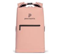 Pactastic Rucksack Urban Collection Rolltop 50 cm mit Schnallenverschluss und Laptopfach rosa