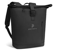 Pactastic XL breiter Rolltop Laptop-Rucksack | 750 Gramm leichter Daypack | aus Planen-Material 35 x 17 x 45 cm | verstellbare Schultergurte & gepolsterter Rücken