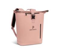 Pactastic XL breiter Rolltop Laptop-Rucksack | 750 Gramm leichter Daypack | aus Planen-Material 35 x 17 x 45 cm | verstellbare Schultergurte & gepolsterter Rücken