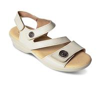 Padders Damen Madeira Slingback Sandalen, Beige (34), 37