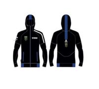 Paddock Black Edition Monster Energy Hoodie Herren (schwarz/blau), S