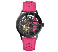 Pierre Lannier Monre Femme automatique Paddock Cuir Rose