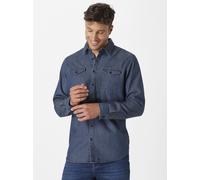Paddock`s Jeanshemd Herren Regular Fit Baumwolle dark stone, XL
