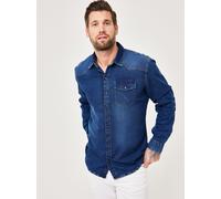 Paddocks Jeanshemd in Indigoblau mit Western-Look L Regular Fit
