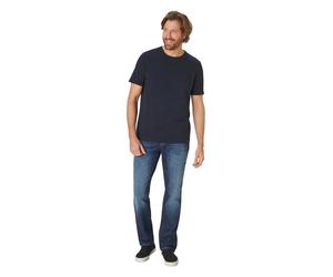 Paddocks Ben Jeans Straight Fit in dunkler Waschung W48 / L34 Straight Fit